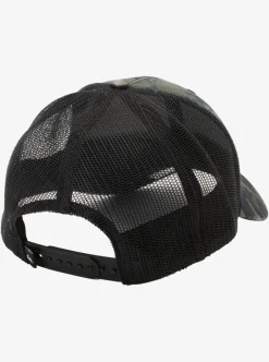 Flash Sale Quiksilver Hawaii Islands Camo Trucker Hat Thyme