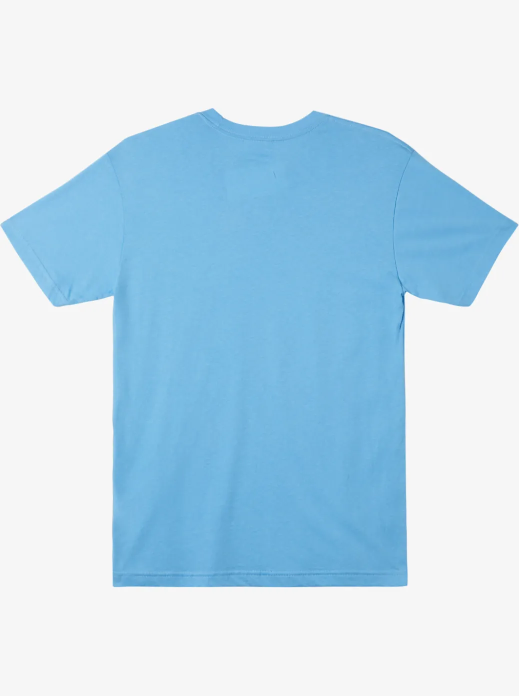 Hot Quiksilver Hawaii Palm And Skull T-Shirt Azure Blue