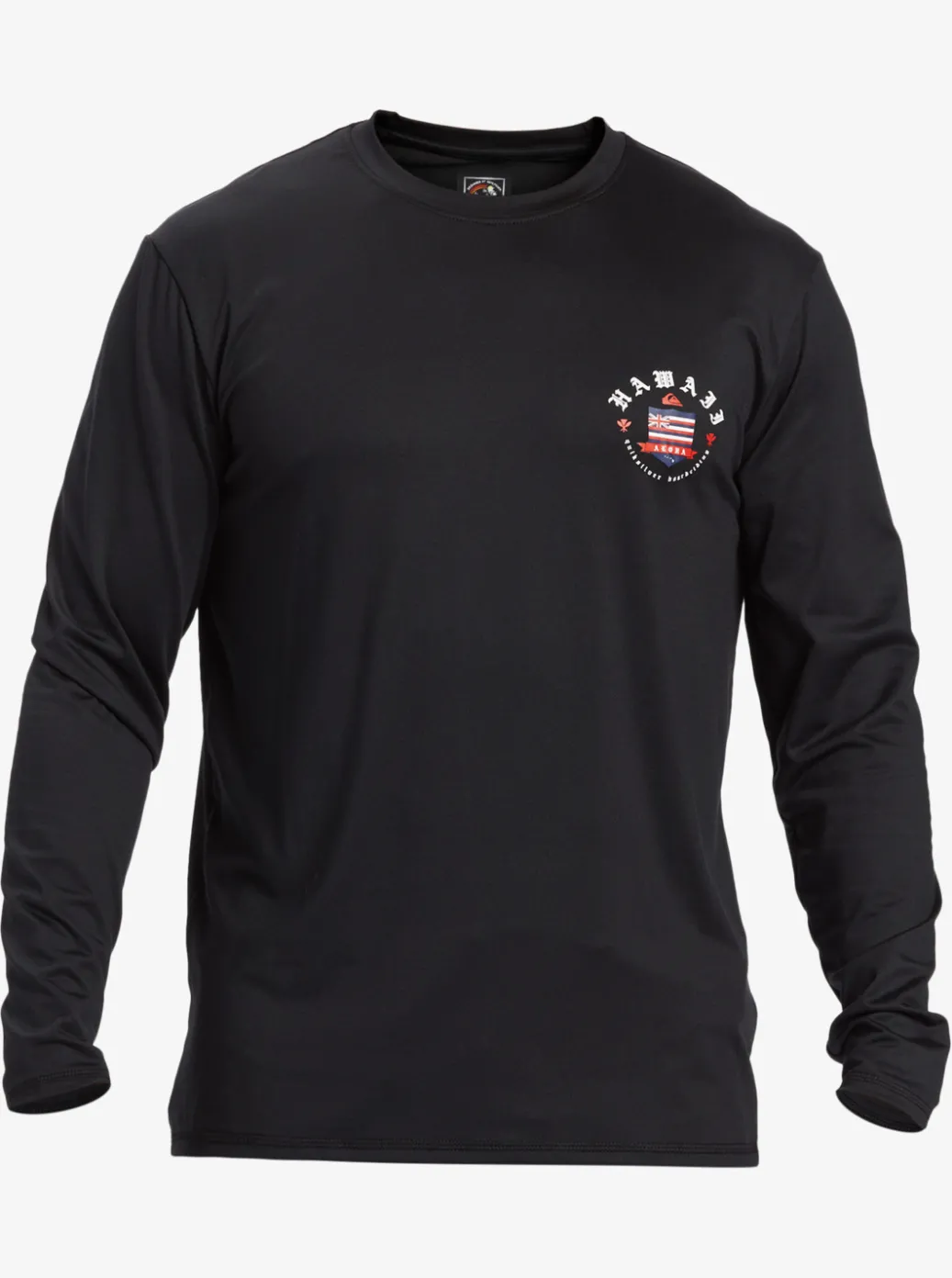 Cheap Quiksilver Hawaii Royalty Upf 50 Long Sleeve Surf Tee Black