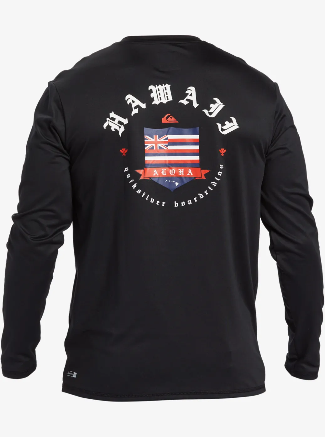 Cheap Quiksilver Hawaii Royalty Upf 50 Long Sleeve Surf Tee Black