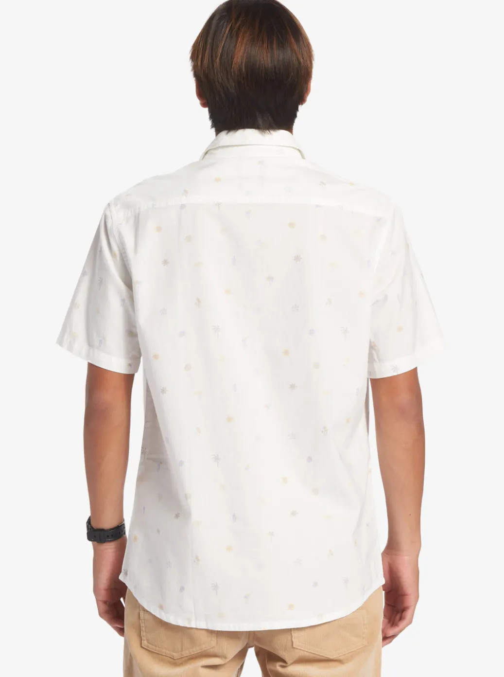 New Quiksilver Heat Wave Short Sleeve Woven Shirt Midnight Navy Heat Waves