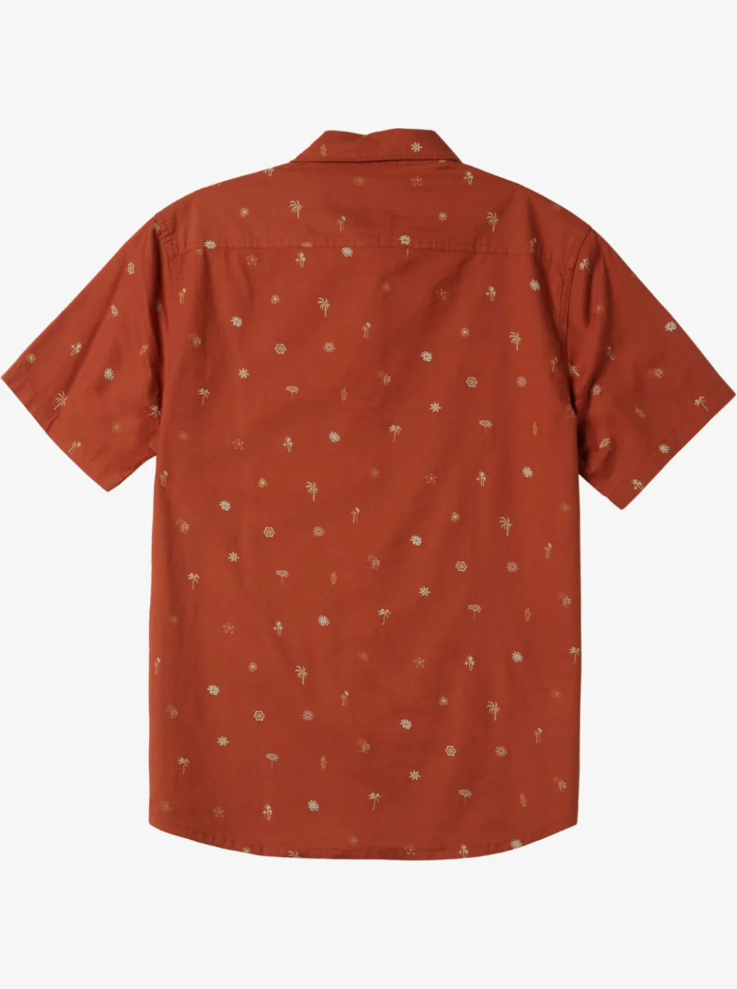 Best Quiksilver Heat Wave Short Sleeve Woven Shirt Baked Clay Heat Waves