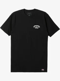 Best Quiksilver Hi Flirting With Danger T-Shirt Black