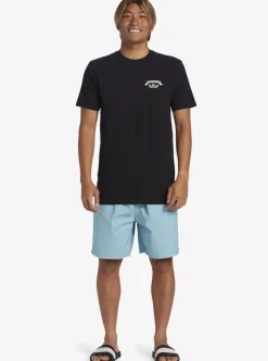 Best Quiksilver Hi Flirting With Danger T-Shirt Black
