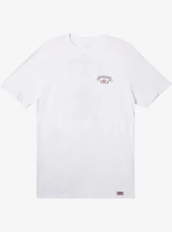Shop Quiksilver Hi Flirting With Danger T-Shirt White
