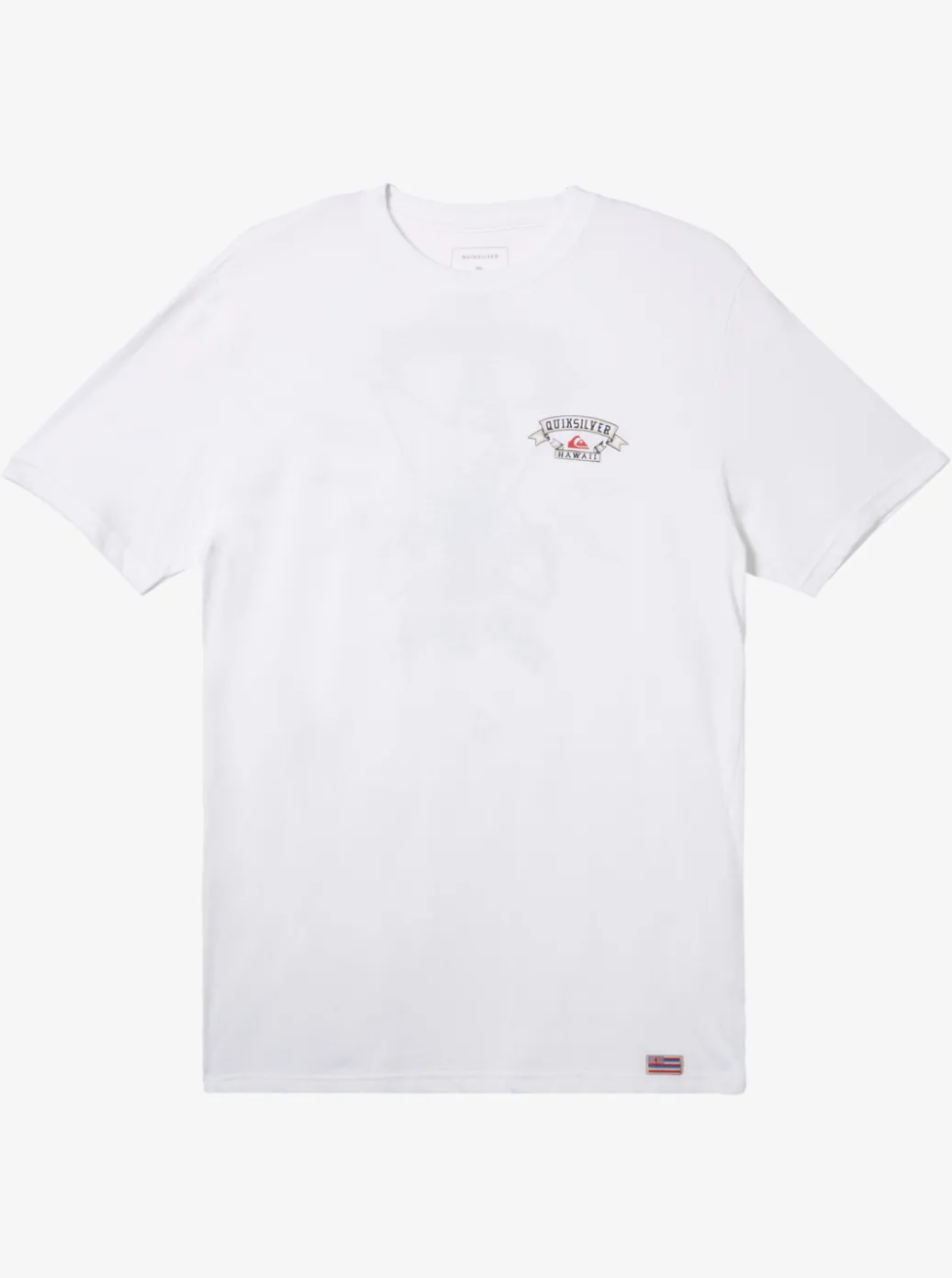 Shop Quiksilver Hi Flirting With Danger T-Shirt White