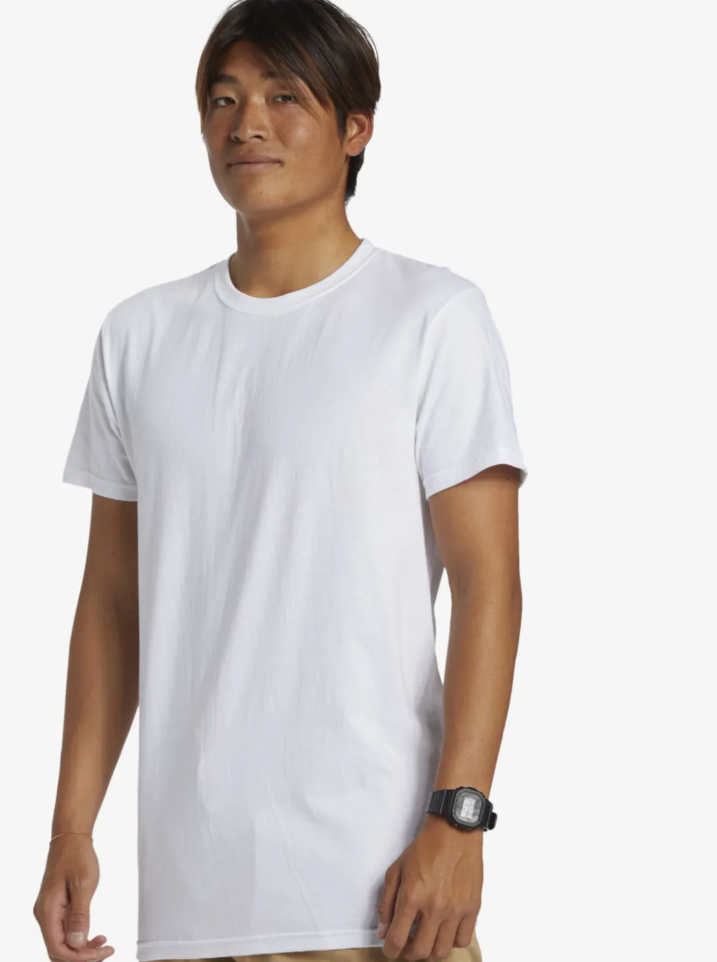 Shop Quiksilver Hi Flirting With Danger T-Shirt White