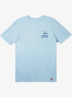 Online Quiksilver Hi Natural Resources T-Shirt Clear Sky