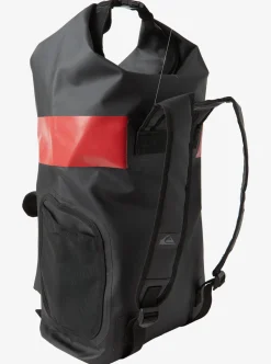 Best Quiksilver Hi Sea Stash Roll-Top Surf Backpack Black