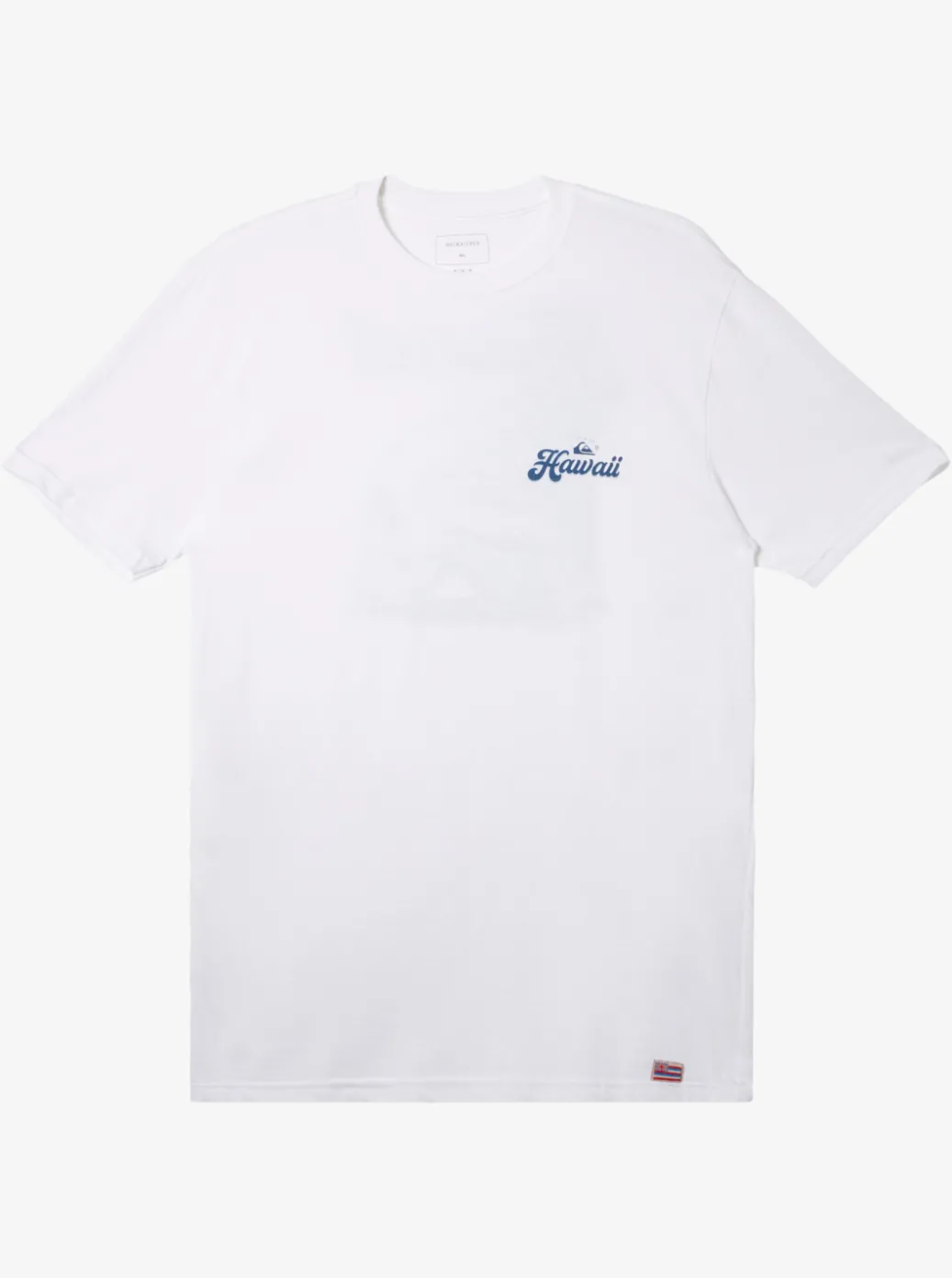 Outlet Quiksilver Hi Water On The Brain T-Shirt White
