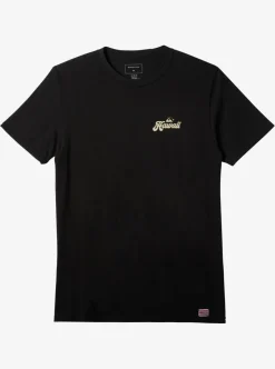 Flash Sale Quiksilver Hi Water On The Brain T-Shirt Black