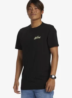 Flash Sale Quiksilver Hi Water On The Brain T-Shirt Black