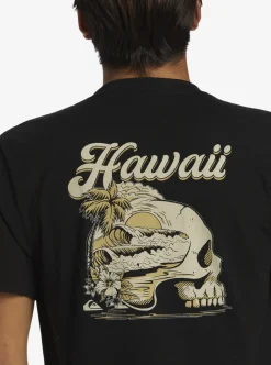 Flash Sale Quiksilver Hi Water On The Brain T-Shirt Black