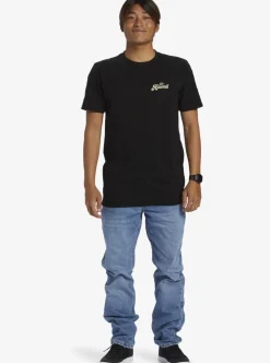 Flash Sale Quiksilver Hi Water On The Brain T-Shirt Black