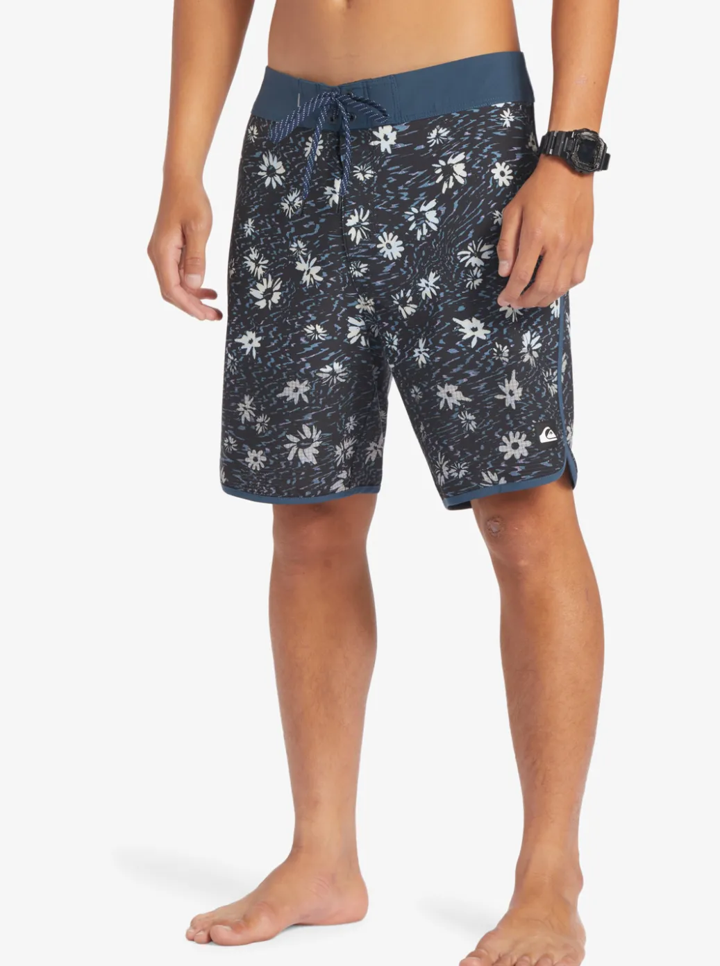 Outlet Quiksilver Highline Scallop 19" Boardshorts Midnight Navy