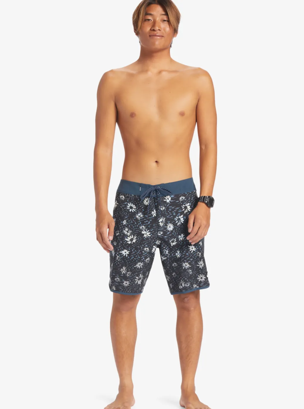 Outlet Quiksilver Highline Scallop 19" Boardshorts Midnight Navy