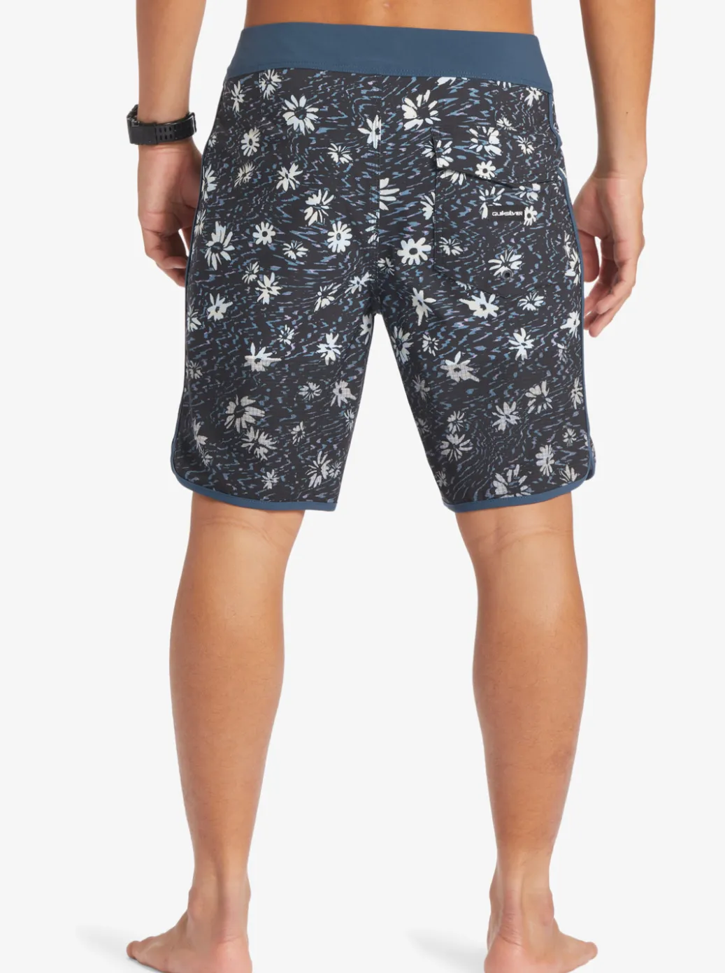 Outlet Quiksilver Highline Scallop 19" Boardshorts Midnight Navy