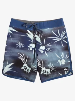 Discount Quiksilver Highline Scallop 19" Boardshorts Naval Accademy