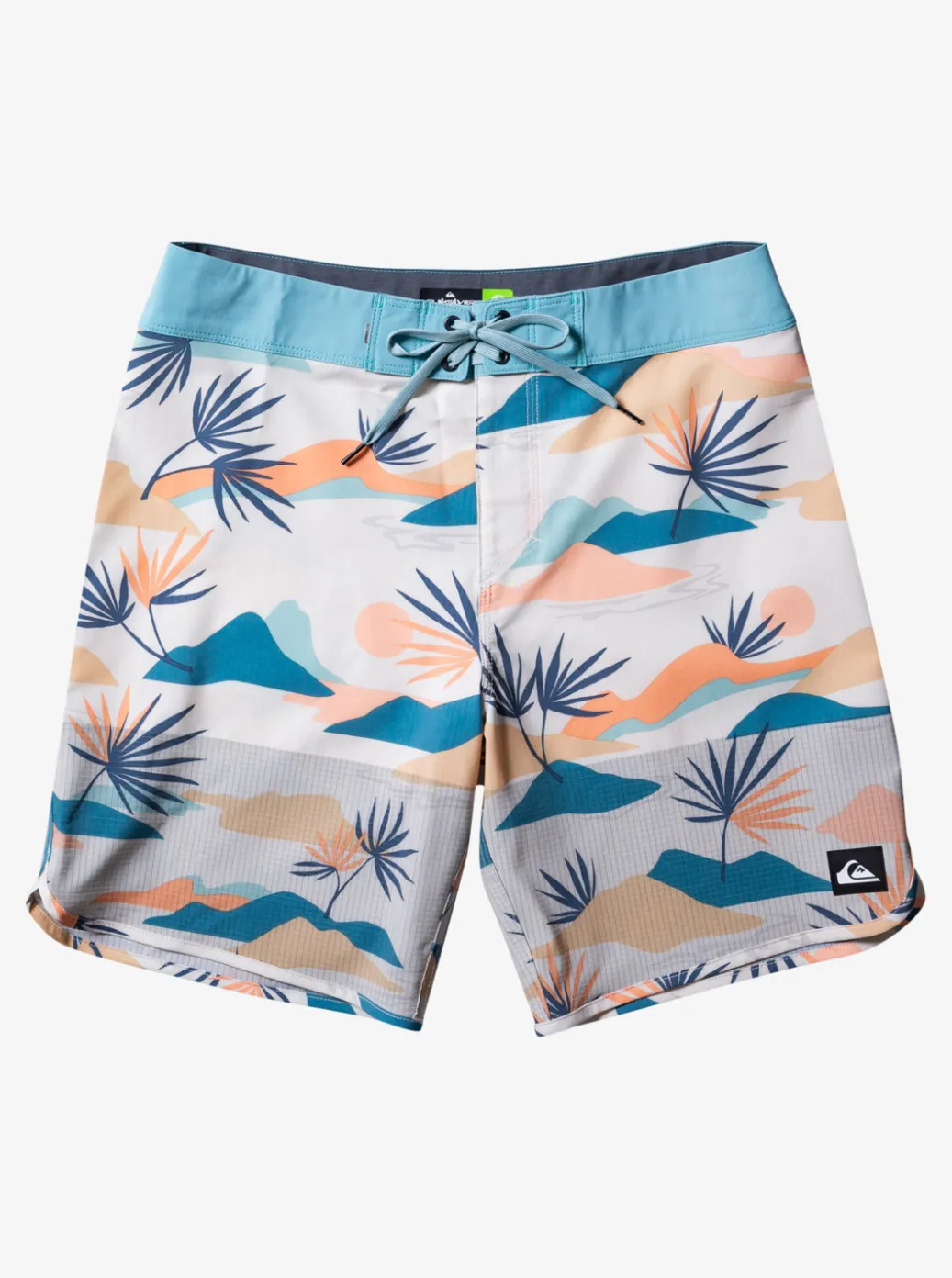 Outlet Quiksilver Highline Scallop 19" Boardshorts Birch