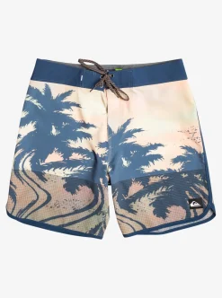 Best Sale Quiksilver Highline Scallop 19" Boardshorts Pastel Turquoise