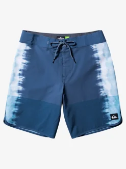 Hot Quiksilver Highline Scallop 19" Boardshorts Bering Sea