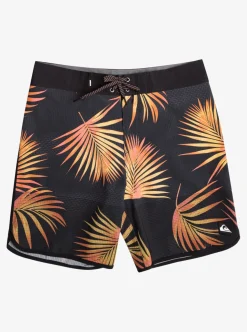 New Quiksilver Highline Scallop 19" Boardshorts Mineral Red