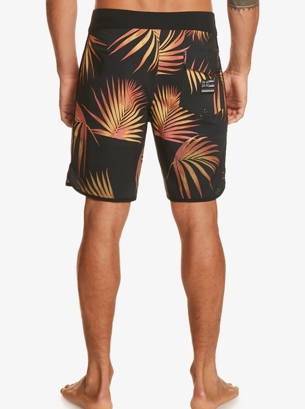 New Quiksilver Highline Scallop 19" Boardshorts Mineral Red