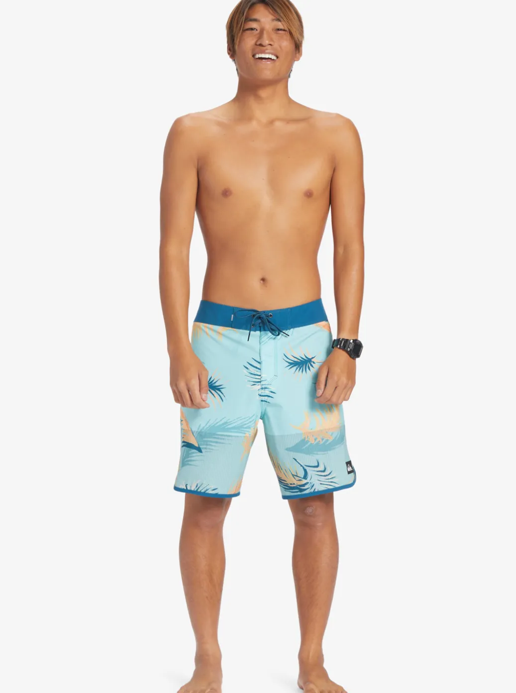 Store Quiksilver Highline Scallop 19" Boardshorts Maroccan Blue