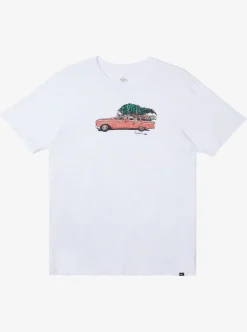 Online Quiksilver Holidaaayz T-Shirt White