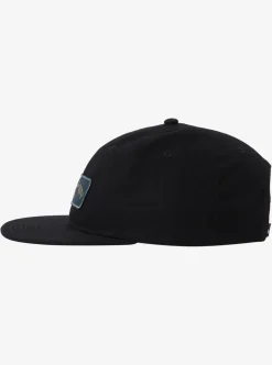 Online Quiksilver Homestead Snapback Hat Black