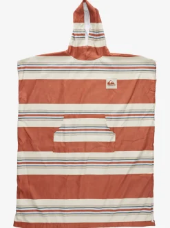 Best Quiksilver Hoody Microfiber Hooded Poncho Towel Baked Clay