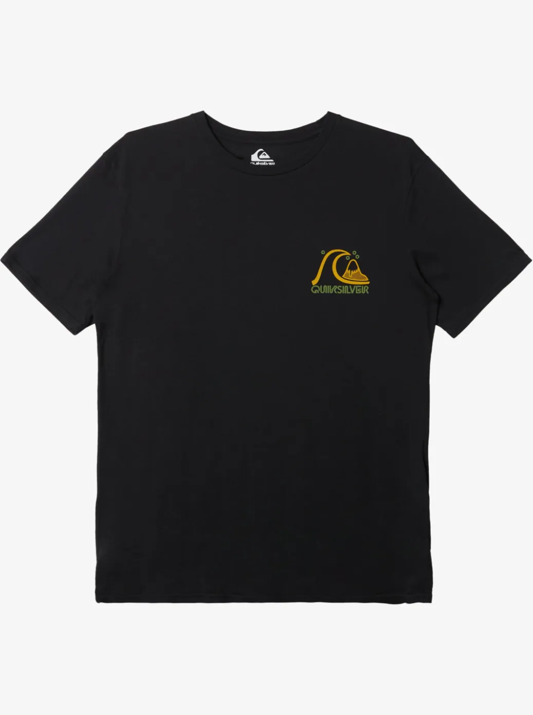 Shop Quiksilver Island Cap Mtz T-Shirt Black