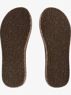 Clearance Quiksilver Island Oasis Squish Sandals Black 1