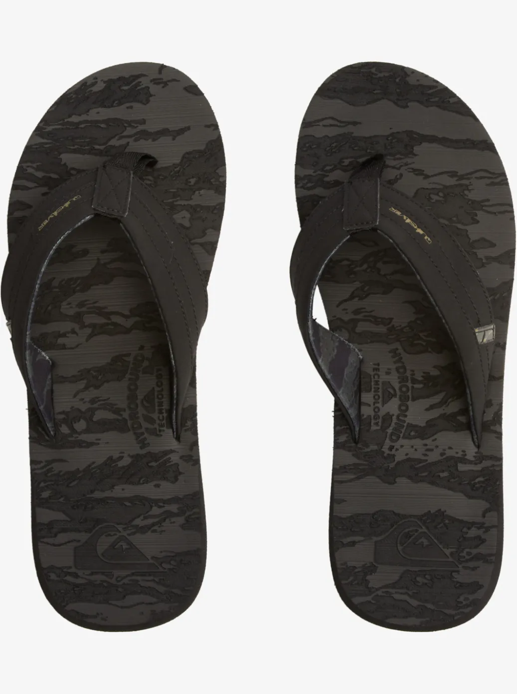 Sale Quiksilver Island Oasis Squish Sandals Black 2
