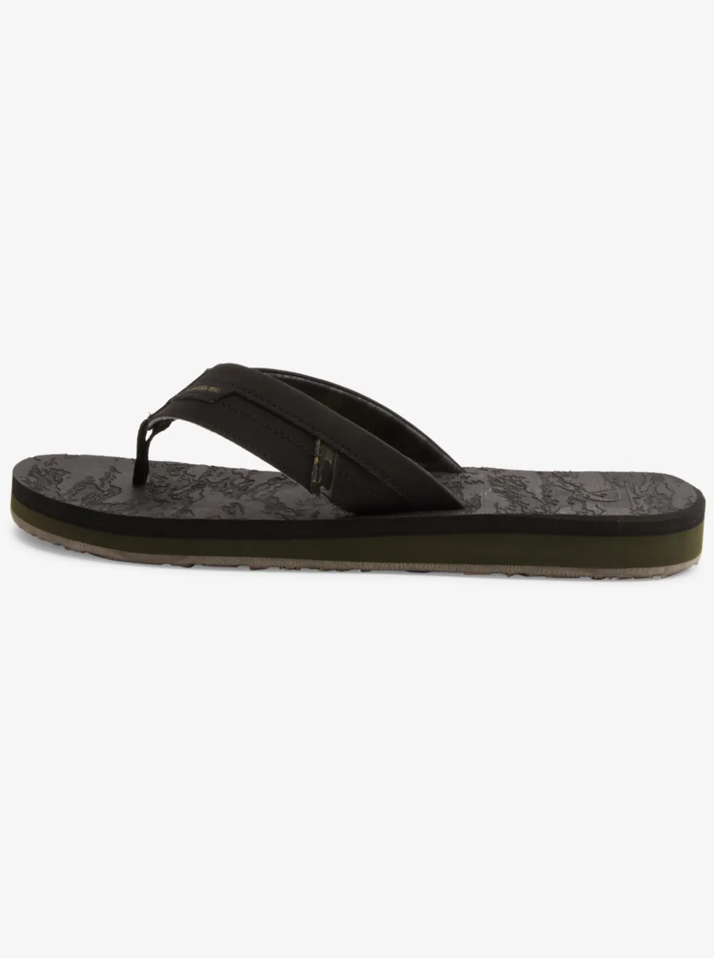 Sale Quiksilver Island Oasis Squish Sandals Black 2