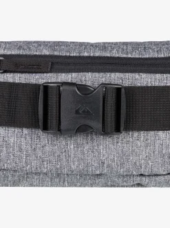 Cheap Quiksilver Jungler 1.5L Fanny Pack Light Grey Heather