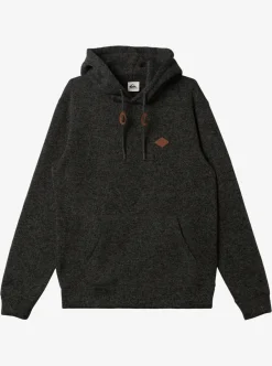 New Quiksilver Keller Fleece Top Dark Grey Heather