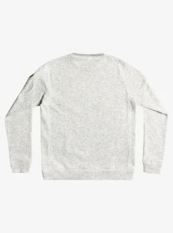 Hot Quiksilver Keller Sweatshirt Light Grey Heather