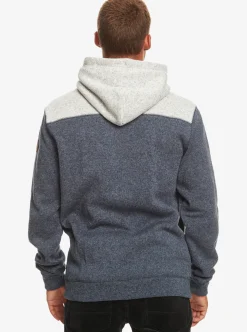 Fashion Quiksilver Keller Zip-Up Hoodie Navy Blazer Heather