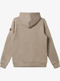 Discount Quiksilver Keller Zip-Up Hoodie Goat Heather
