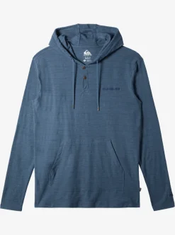 Best Sale Quiksilver Kentin Long Sleeves Hooded T-Shirt Kentin Bering Sea