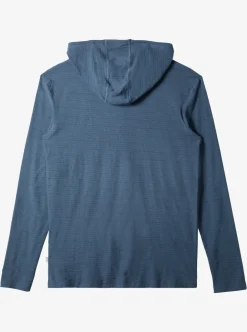 Best Sale Quiksilver Kentin Long Sleeves Hooded T-Shirt Kentin Bering Sea