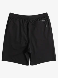 Hot Quiksilver Knit Training Technical Training Shorts True Black