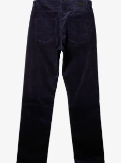 Discount Quiksilver Kracker Corduroy Pants Navy Blazer