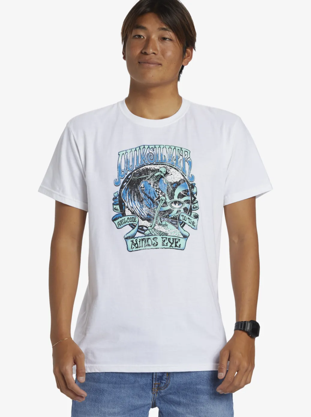 Store Quiksilver Land Down Under T-Shirt White