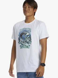 Store Quiksilver Land Down Under T-Shirt White