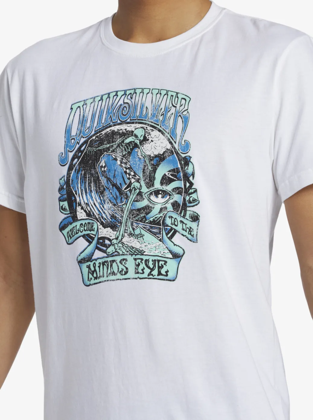 Store Quiksilver Land Down Under T-Shirt White