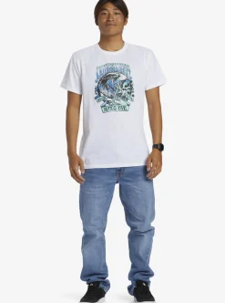 Store Quiksilver Land Down Under T-Shirt White