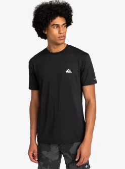 New Quiksilver Lap Time T-Shirt True Black