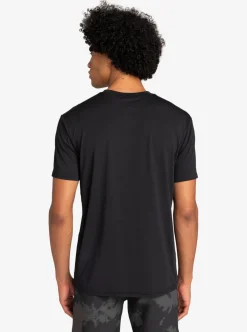 New Quiksilver Lap Time T-Shirt True Black